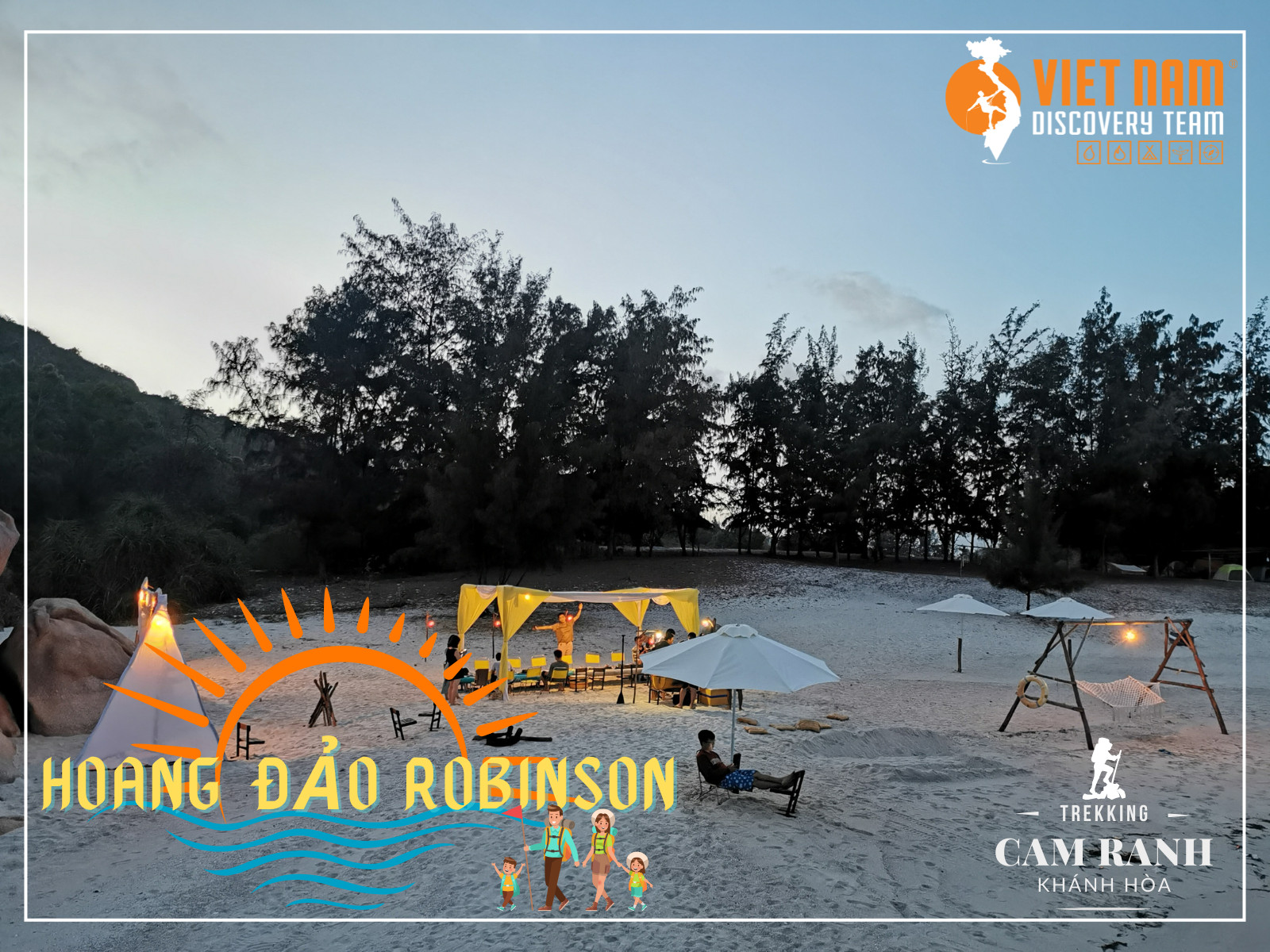 Kids Hiking & Camping - GIA ĐÌNH CÙNG NHAU KHÁM PHÁ HOANG ĐẢO ROBINSON